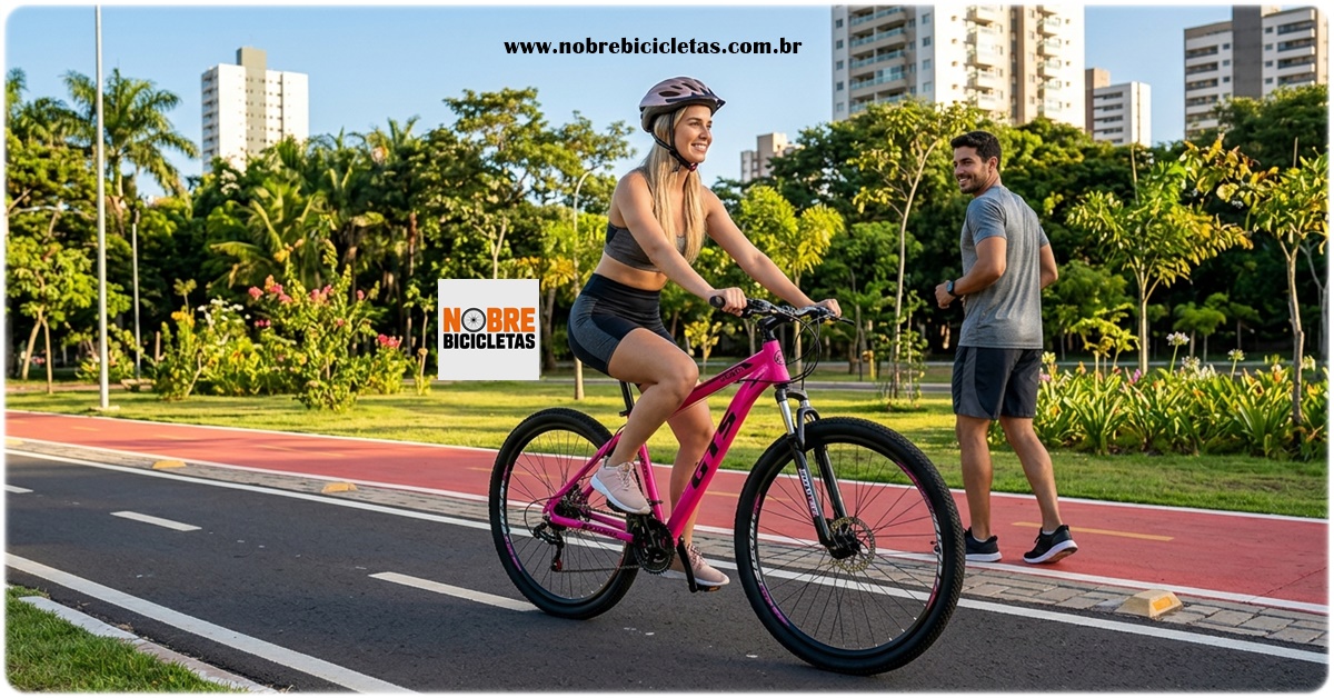 Hoje vamos falar sobre a Bicicleta Aro 29 GTS Dexter 24v Rosa.